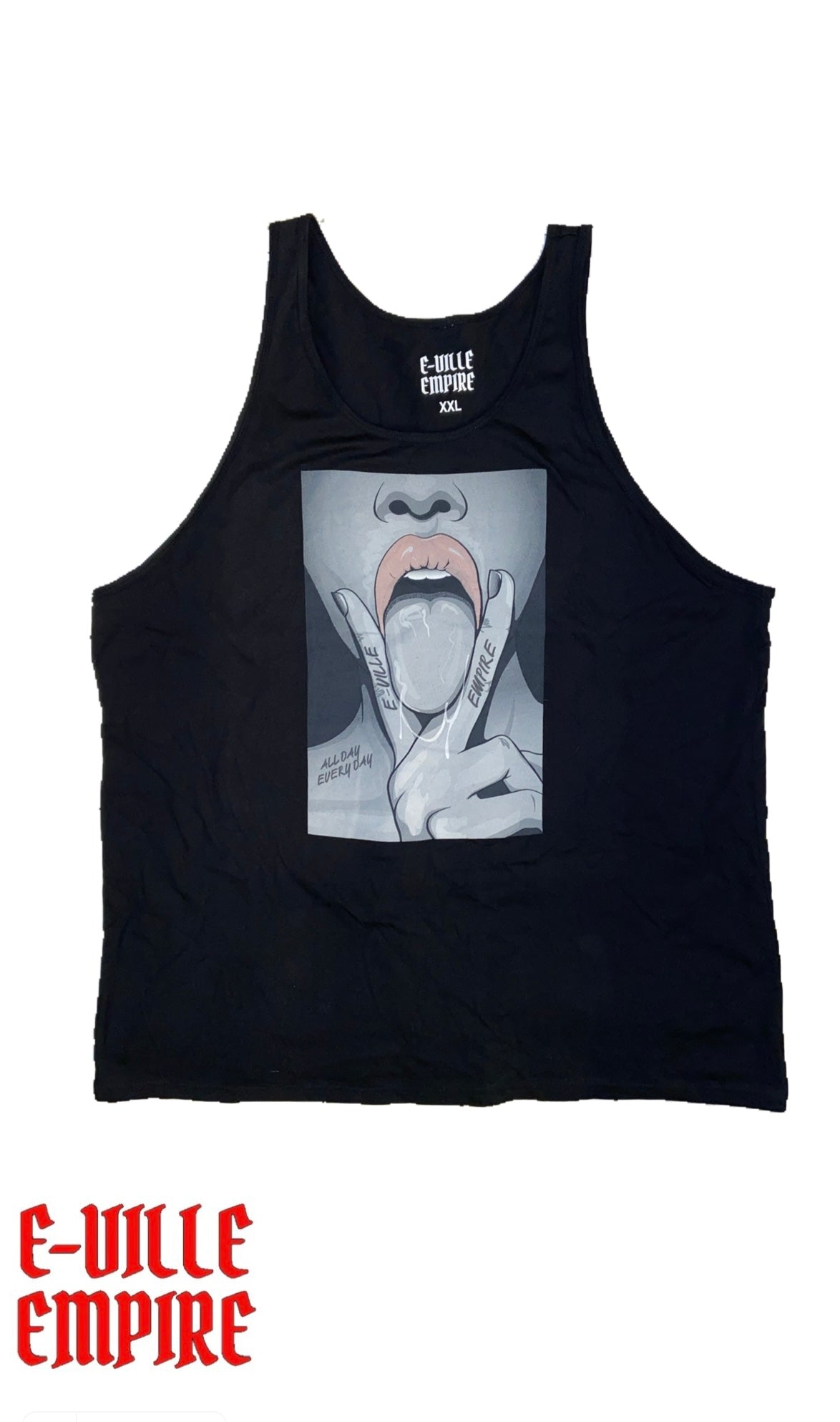 Lick It Tank Top - Black