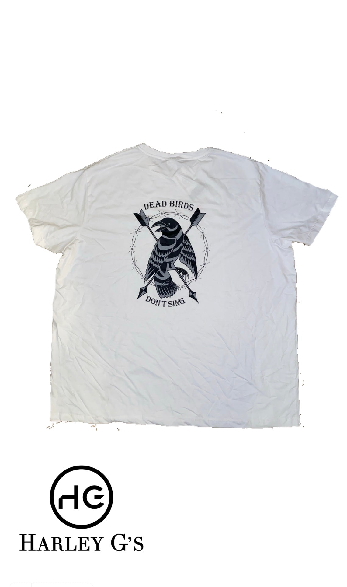 Dead Birds Don’t Sing T-Shirt - White