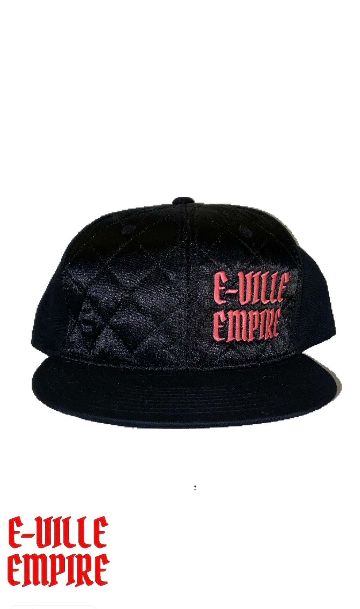 E-Ville Empire Padded Snap Back - Black