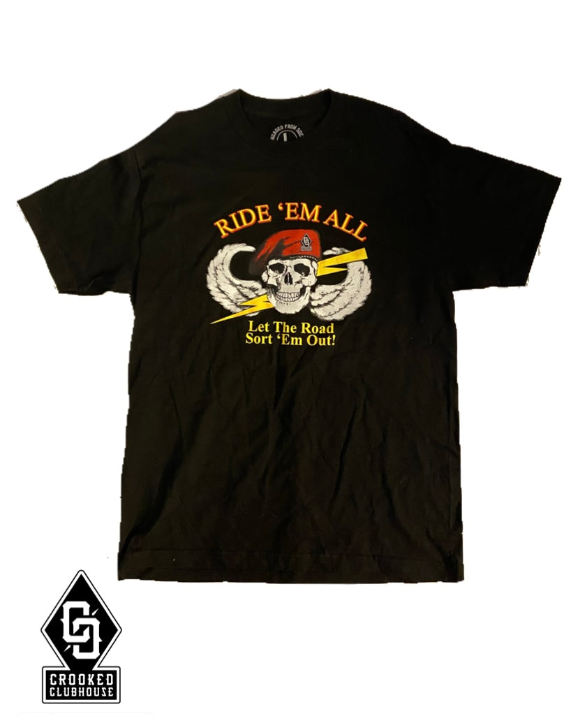 Ride Em All T-Shirt - Black