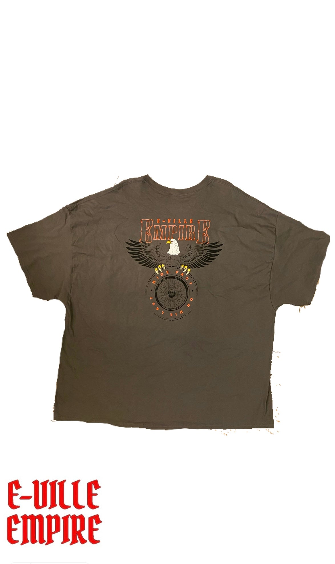 Ride Fast Or Die Last T-Shirt - Grey