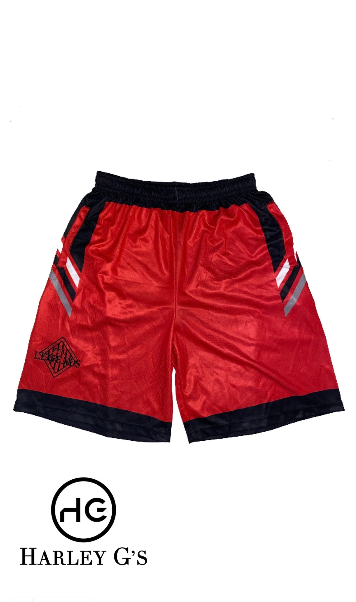 Pen Legends Jersey Shorts - Red