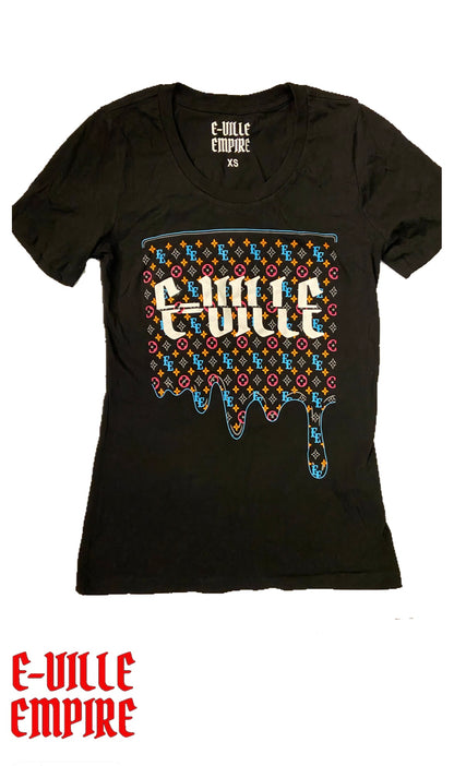 E-Ville Drip T-Shirt - Black