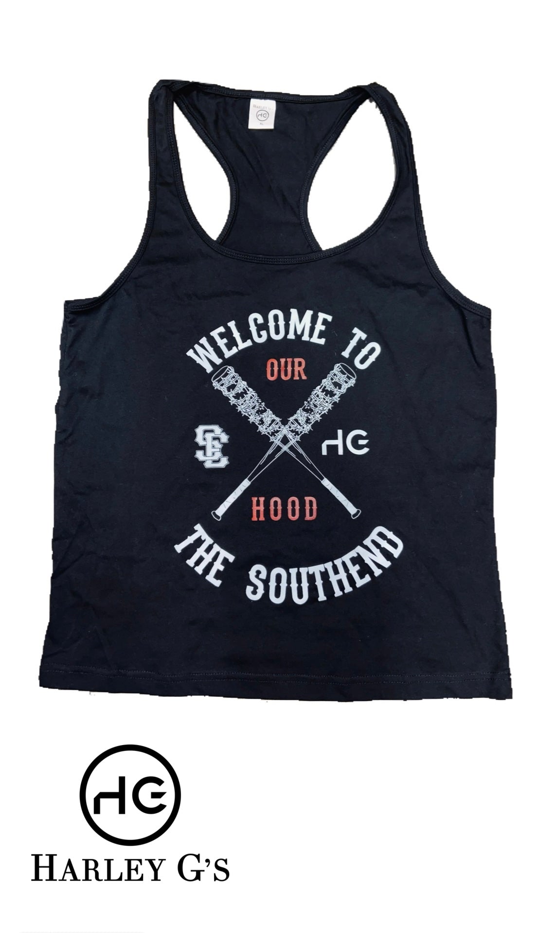 Welcome To Our Hood Tank Top - Black