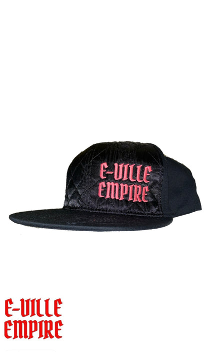 E-Ville Empire Padded Snap Back - Black